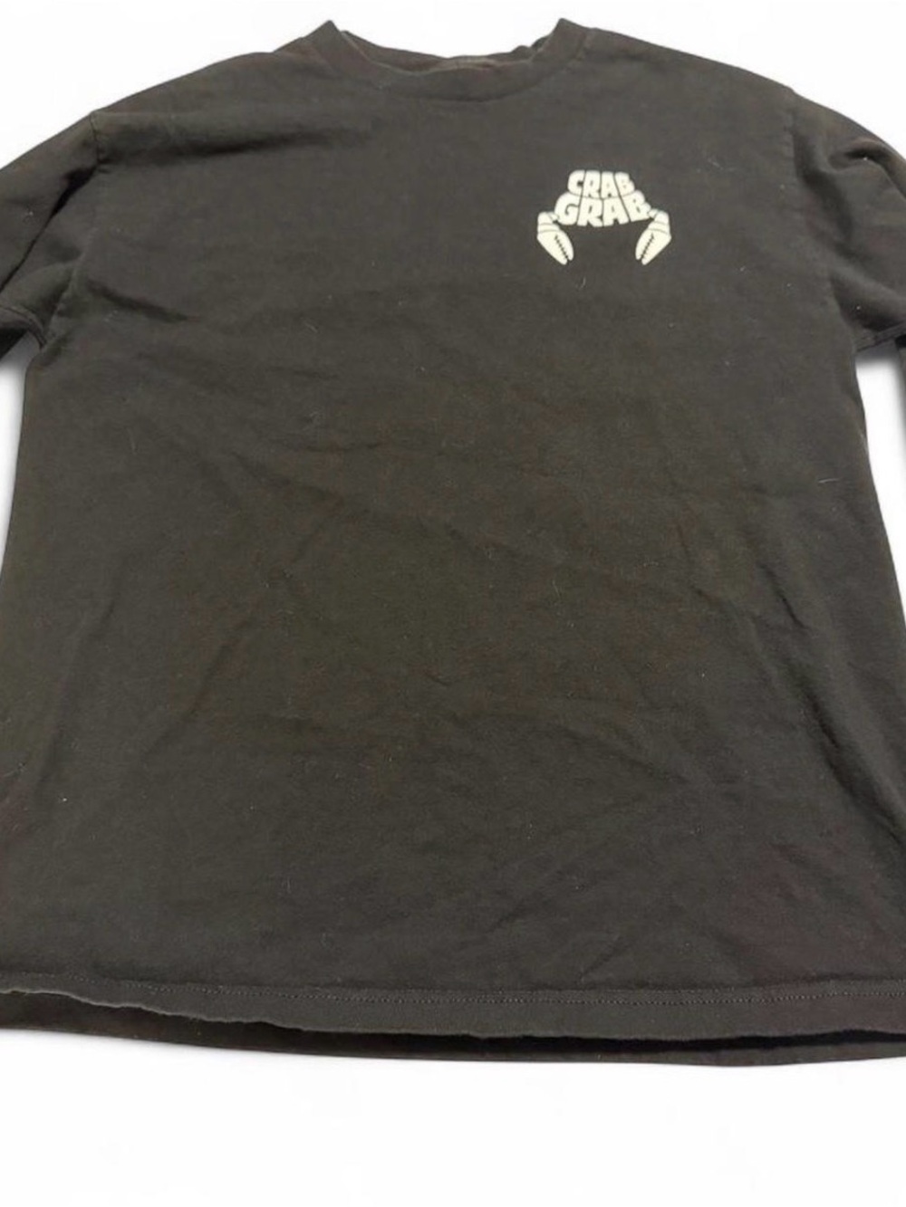 Crab Grab Black Graphic Tee